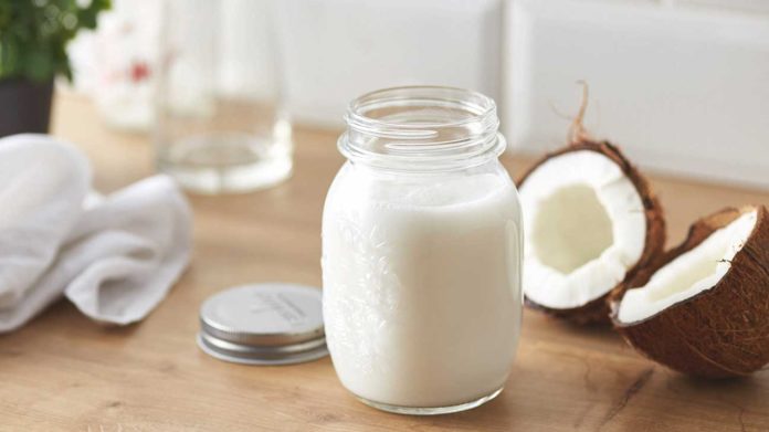 receita: leite de coco caseiro