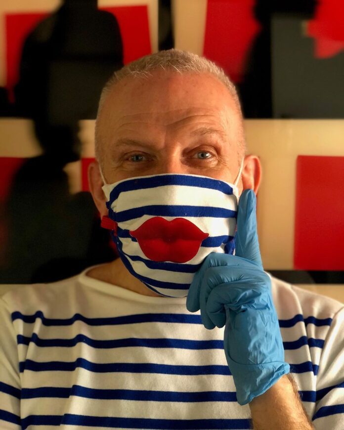 Jean Paul Gaultier produz máscaras faciais