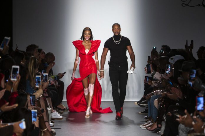 laquan smith winnie harlow spring 2019 collection Fashionista